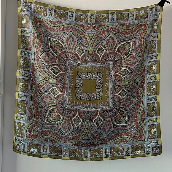 Liberty of London Multicolor Paisley Scarf - Picture 5 of 10